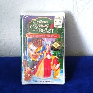 Beauty and The Beast The Enchanted Christmas VHS